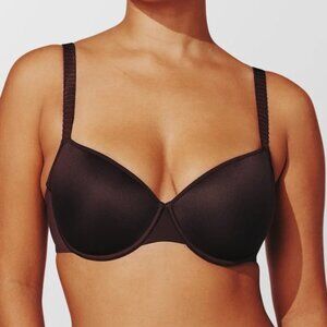 ThirdLove 24/7 Classic T-Shirt Bra 34 C 1/2 Espresso